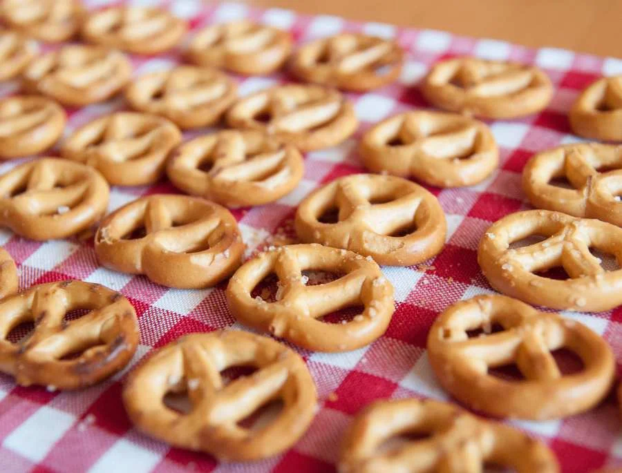 Những chiếc bánh Brezel vô cùng thơm ngon và có giá thành phải chăng