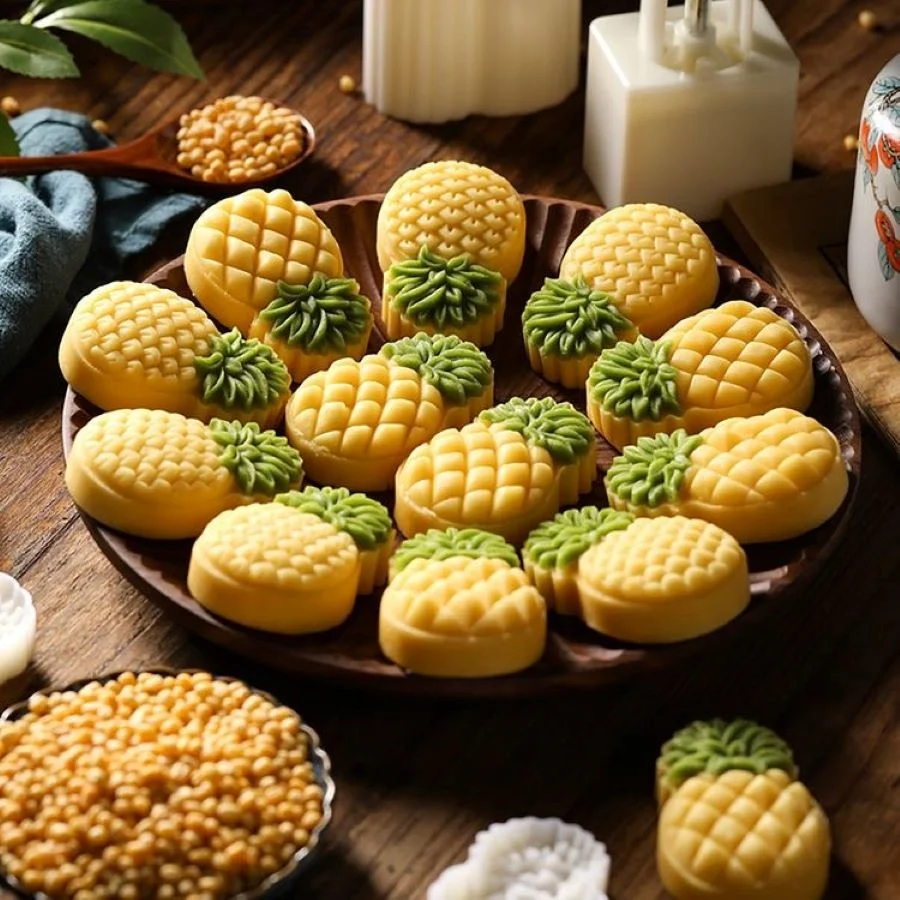 Bánh dứa - Một trong những món ăn vặt Đài Loan nổi tiếng được cả người địa phương và du khách yêu thích