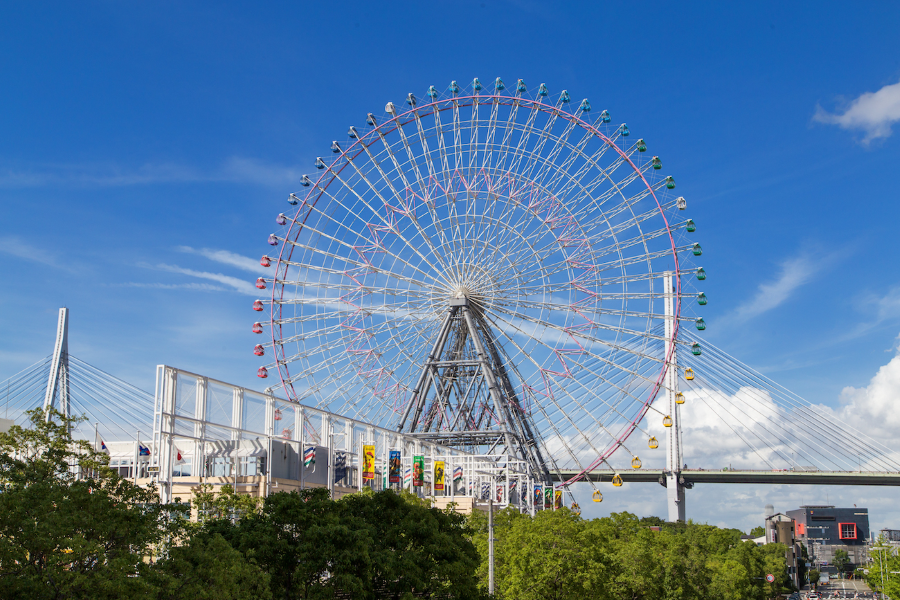 Vòng quay khổng lồ Tempozan - Một trong những điểm tham quan nổi tiếng tại Osaka
