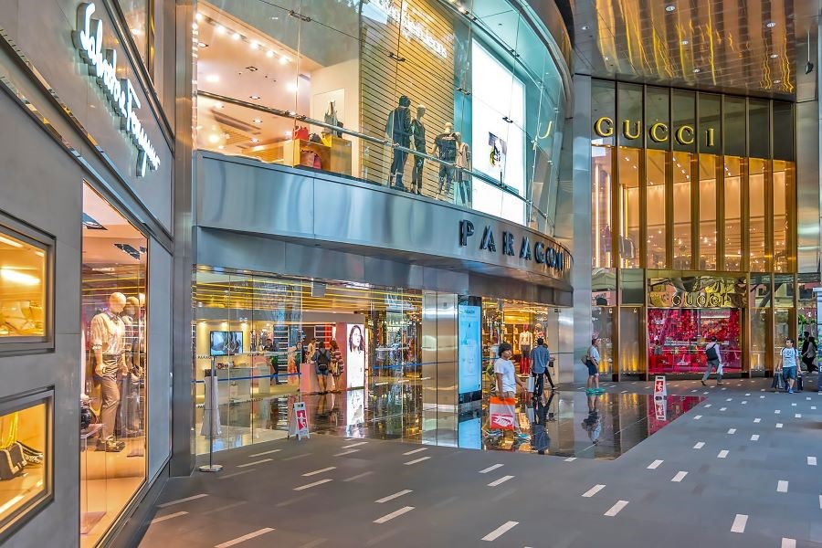 Các thương hiệu hàng đầu thế giới đều có mặt tại Orchard Road