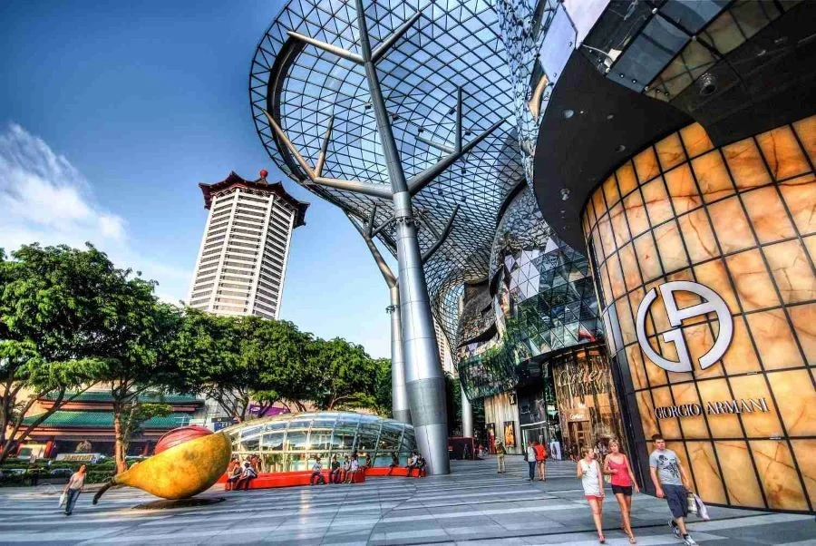 Các thương hiệu hàng đầu thế giới đều có mặt tại Orchard Road
