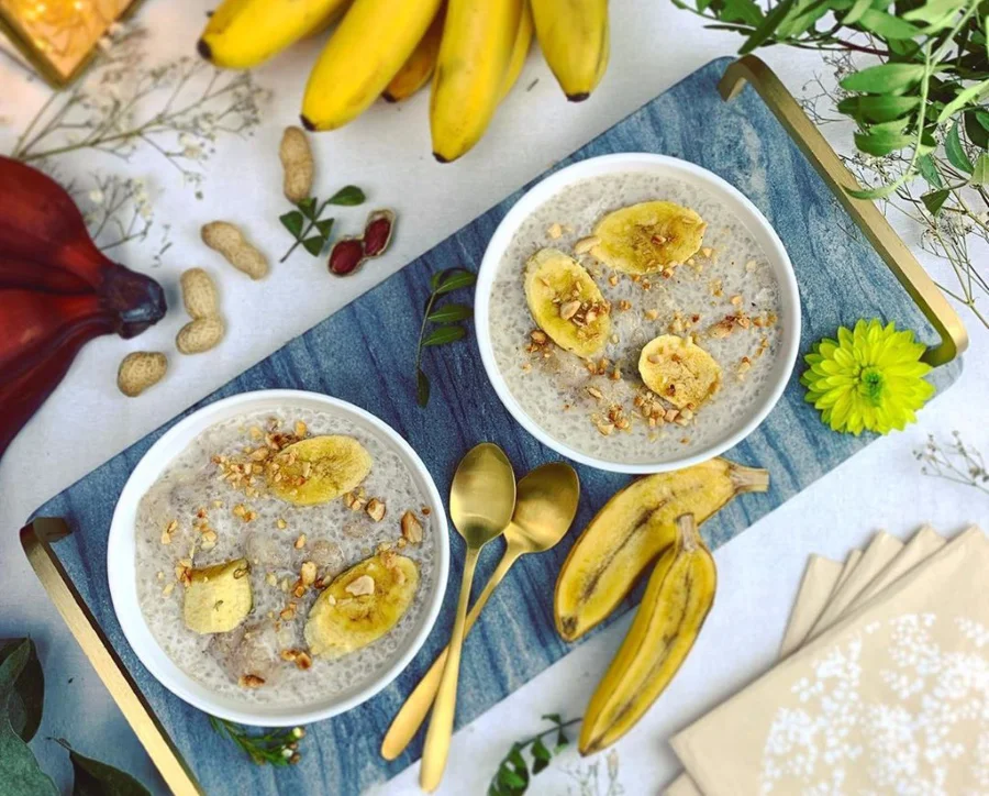 Chè chuối bột báng luôn là cái tên khiến nhiều du khách nhớ mãi không quên