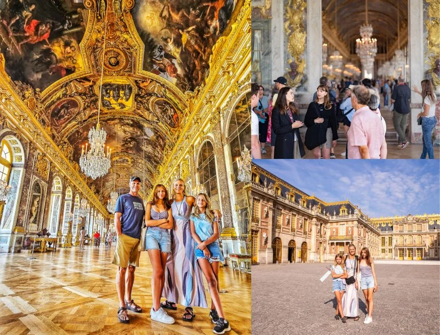 Versailles không chỉ là địa điểm hẹn hò của các cặp đôi mà còn là địa điểm lý tưởng cho các chuyến vui chơi của hộ gia đình
