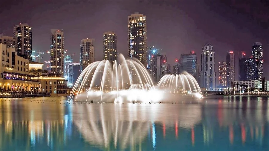 Choáng ngợp trước vẻ đẹp của Đài phun nước tại Dubai