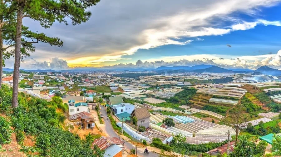 Khung cảnh yên bình tại Đà Lạt