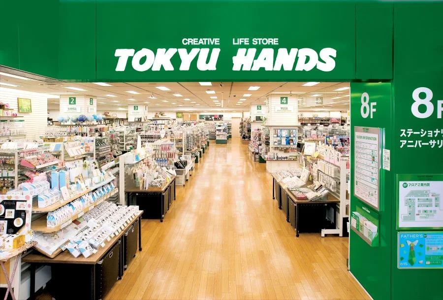 Tokyu Hands - cửa hàng bách hóa nổi tiếng với các sản phẩm handmade