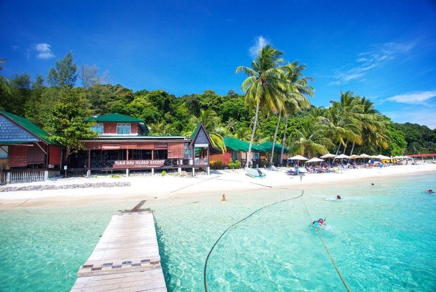 Perhentian Besar yên bình với những khu nghỉ dưỡng sang trọng