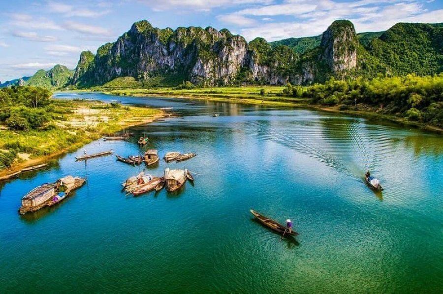Phong cảnh bao la, bát ngát tại mảnh đất miền Trung thân thương