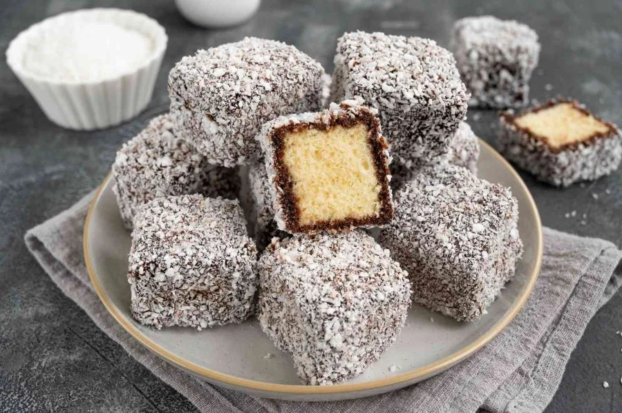 Bánh Lamington là một trong những biểu tượng quan trọng của nền ẩm thực Úc