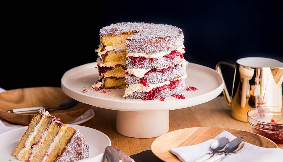 Lamington là một món bánh truyền thống cực kỳ nổi tiếng tại Úc 