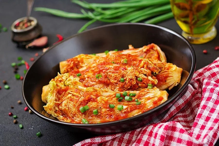 Kim chi là món ăn dạng muối chua