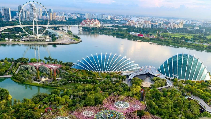 Singapore sở hữu nhiều công trình kiến trúc có tính biểu tượng cao