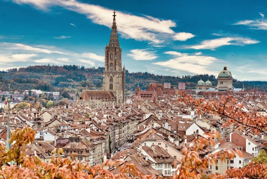 Bern mùa thu cổ kính và quyến rũ
