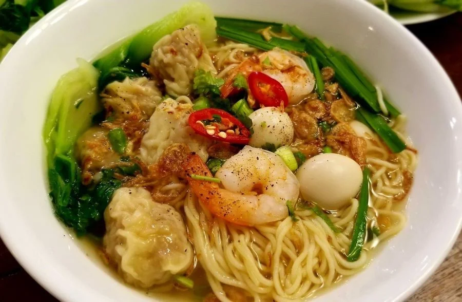 Tô mì hoành thánh thơm trứ danh của người Hồng Kông