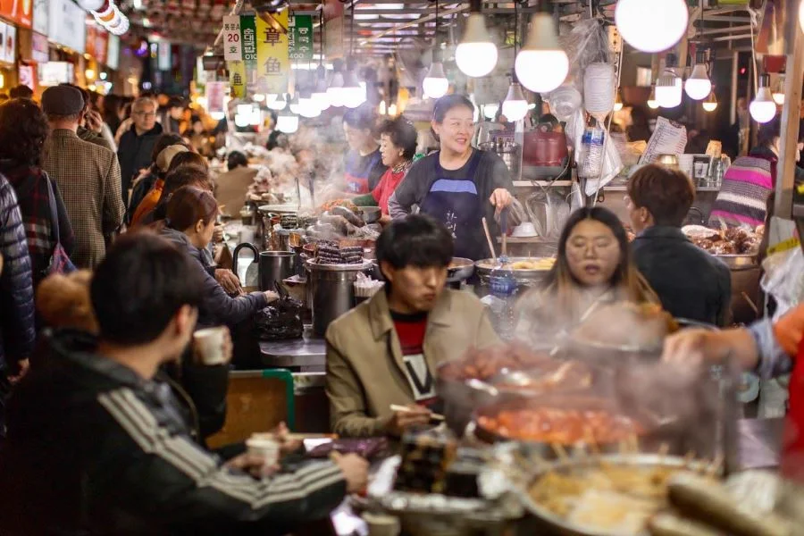Ẩm thực Gwangjang cũng là một điểm nhấn không thể bỏ qua