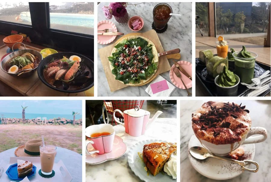 Menu của Aewol The Sunset khá đa dạng với cả đồ uống và các món ăn hấp dẫn
