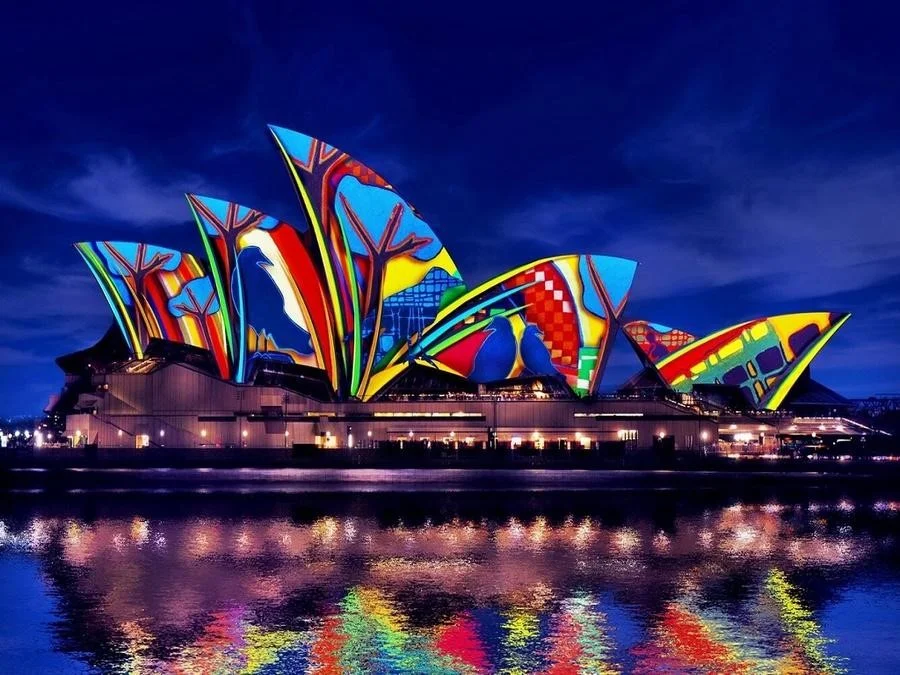 Lễ hội ánh sáng Vivid Sydney diễn ra vào mùa Đông tại Úc