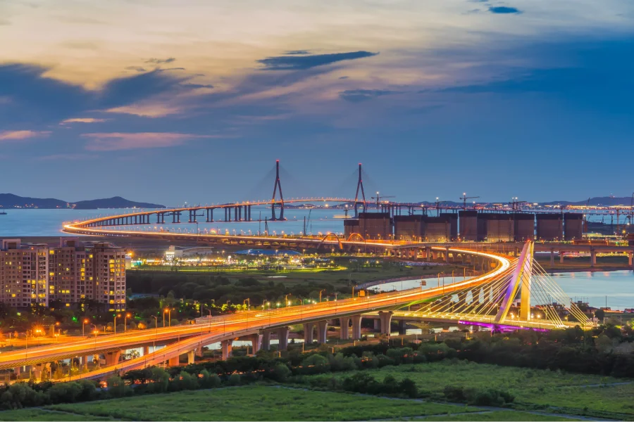 Cầu Incheon - biểu tượng kiêu hãnh của thành phố Incheon