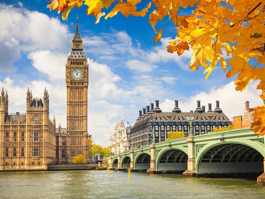 London - Một trong những điểm đến đẹp nhất châu Âu mùa thu mà bạn không nên bỏ lỡ