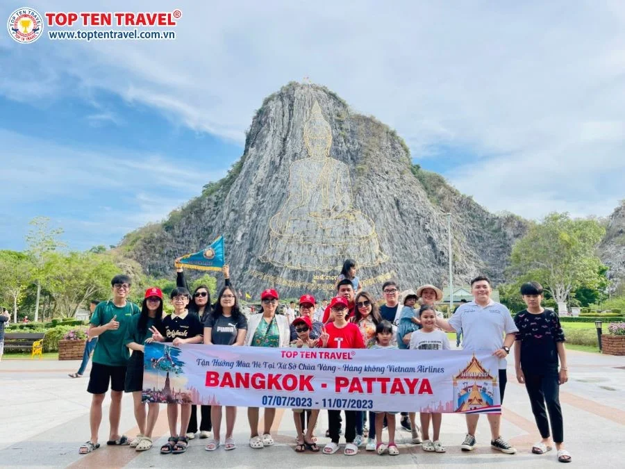 Tour Thái Lan bay 5 sao: Bangkok và Pattaya giá chỉ 7.590.000 đồng tại Top Ten Travel