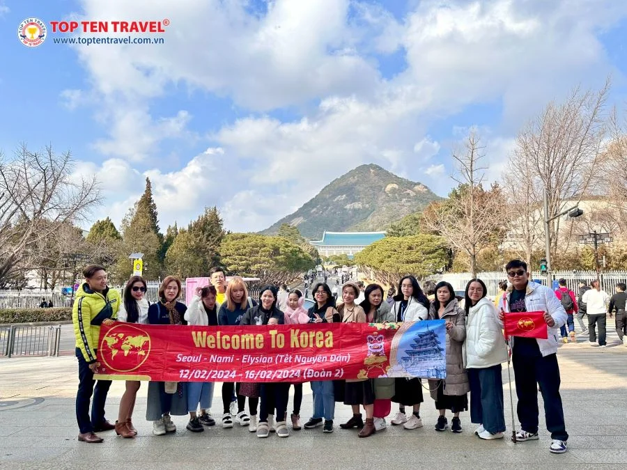 Tour Hàn Quốc nhà Top Ten Travel sở hữu chương trình tour cao cấp, dịch vụ đi kèm hấp dẫn 