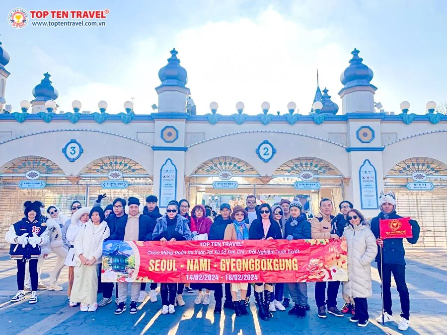 Các Tour du lịch Hàn Quốc của Top Ten sở hữu hành trình hấp dẫn 