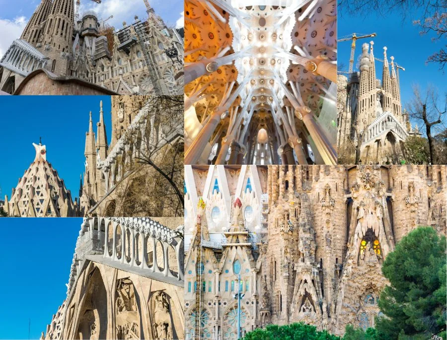 Nhà thờ Sagrada Familia được xây dựng bởi kiến trúc sư vĩ đại bậc nhất thời bấy giờ là Gaudi