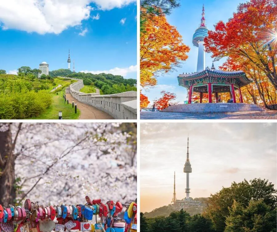 Công viên Namsan Hàn Quốc - Điểm đến dành cho những tâm hồn yêu thiên nhiên