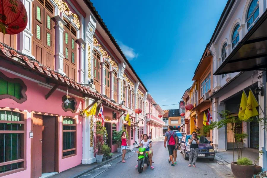 Phố cổ Phuket tập trung những tinh hoa, những kỹ thuật kiến trúc “đắt giá” nhất