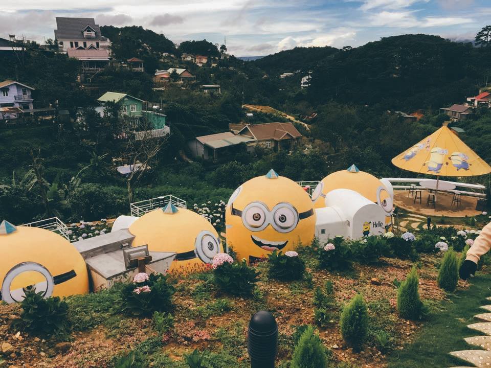 Đại bản doanh Minion 50 sắc thái siêu xinh ở Đà Lạt Đại bản doanh Minion 50 sắc thái siêu xinh ở Đà Lạt