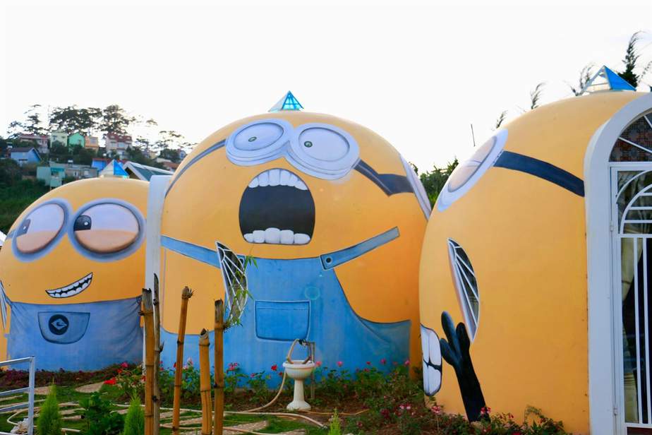 Đại bản doanh Minion 50 sắc thái siêu xinh ở Đà Lạt Đại bản doanh Minion 50 sắc thái siêu xinh ở Đà Lạt