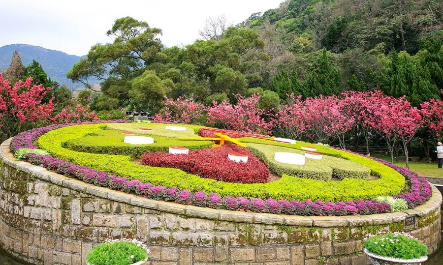 Chiêm ngưỡng Flower Clock - Đồng hồ Hoa khổng lồ