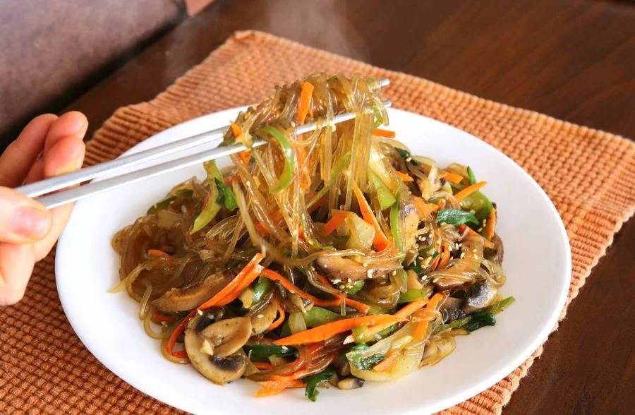 Japchae vừa thơm ngon hấp dẫn vừa đảm bảo đủ chất dinh dưỡng