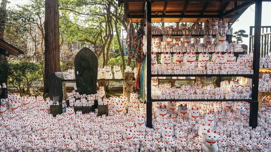 Đền Gotokuji là một địa điểm du lịch Tokyo hấp dẫn cả du khách và người dân địa phương