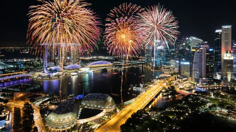 Chiêm ngưỡng màn pháo hoa mãn nhãn tại Singapore