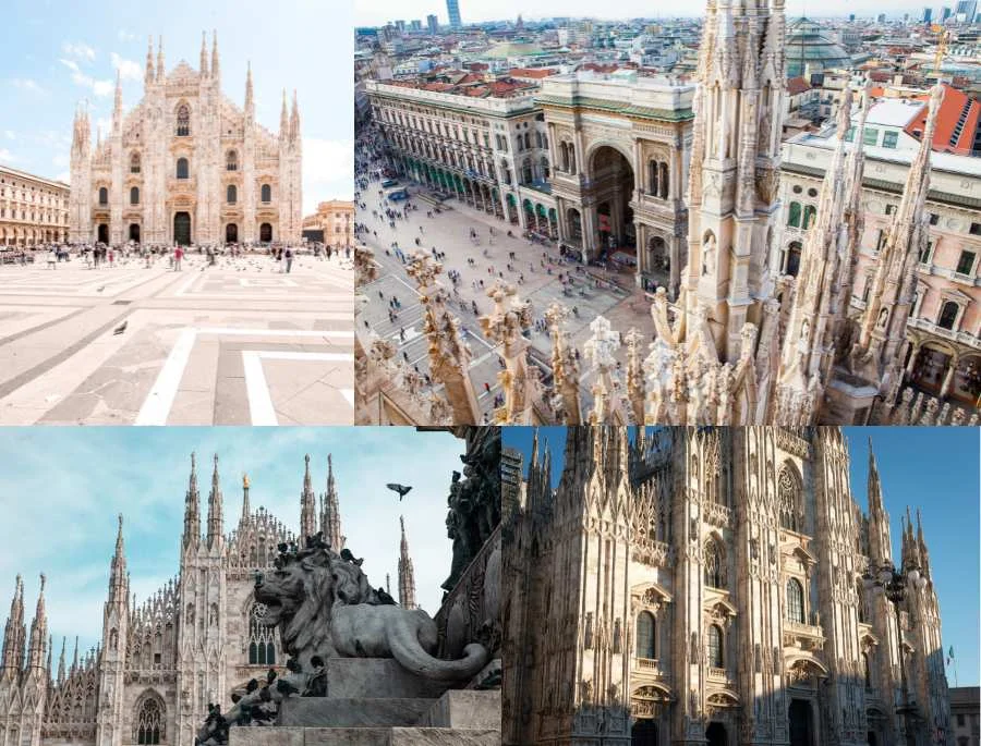 Các chi tiết độc đáo của Piazza del Duomo