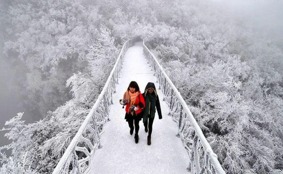 Vào tháng 10, thời tiết Trung Quốc sẽ mang đến cái lạnh hiền hòa và dễ chịu hơn