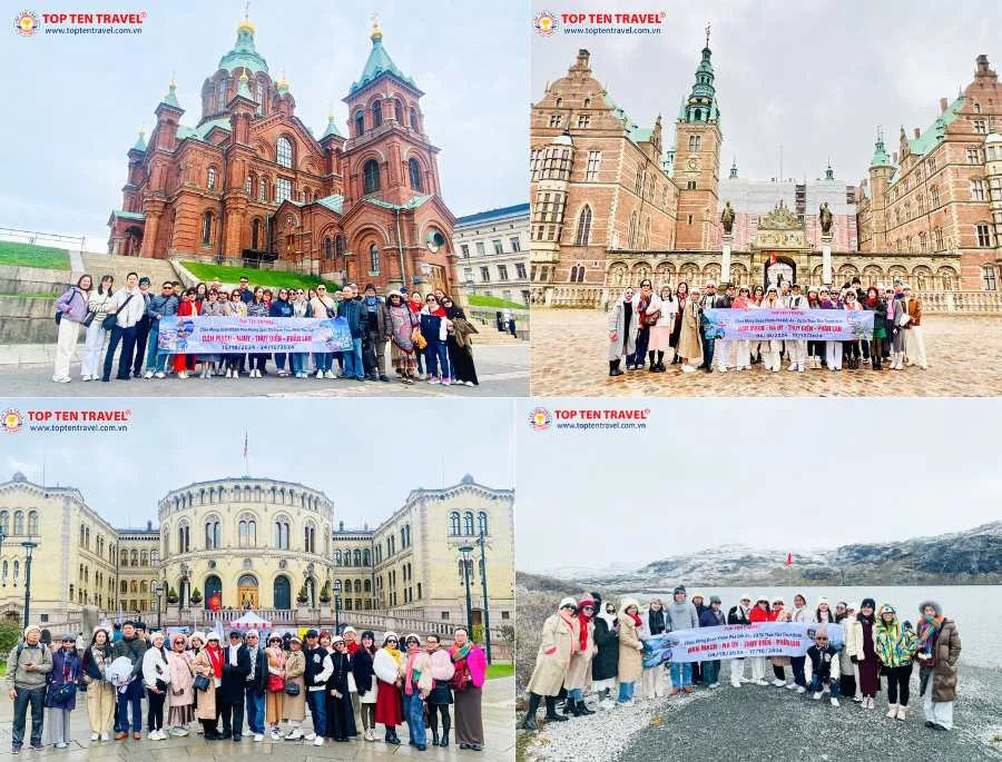 Hành trình tour Bắc Âu vô cùng cao cấp với các trải nghiệm hấp dẫn