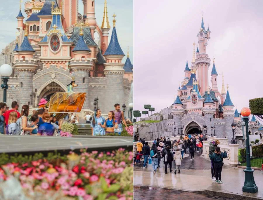 Disneyland Hong Kong là một công viên giải đầy màu sắc nằm ngay trên đảo Lantau