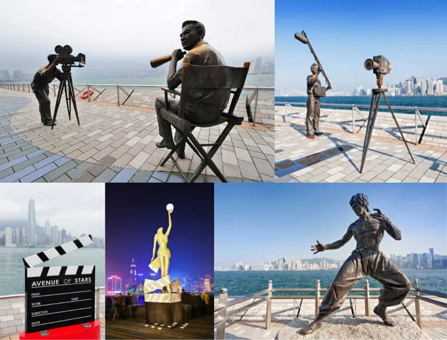 Đại lộ ngôi sao tại Hongkong chính là nơi vinh danh những tác phẩm nghệ thuật vĩ đại