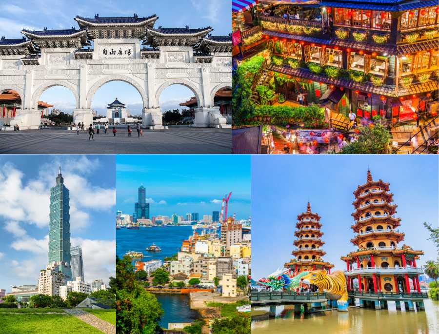 Đài Loan sở hữu rất nhiều các địa điểm du lịch đa dạng