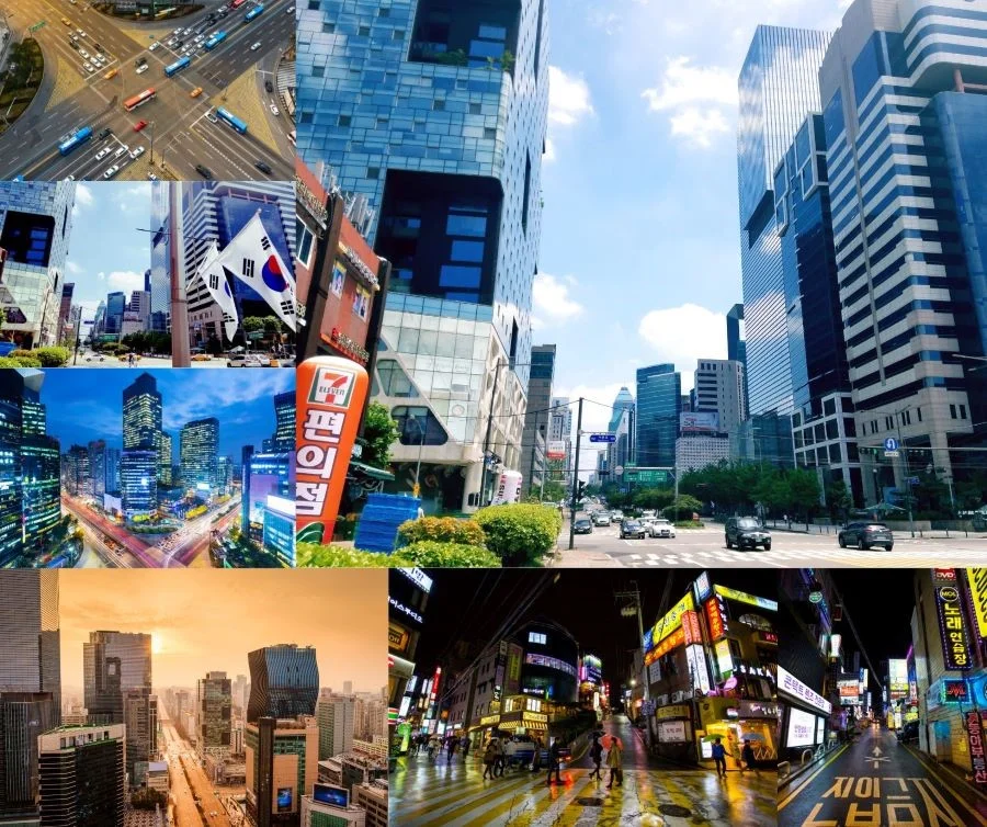 Những khu nhà cao chọc trời tại Gangnam