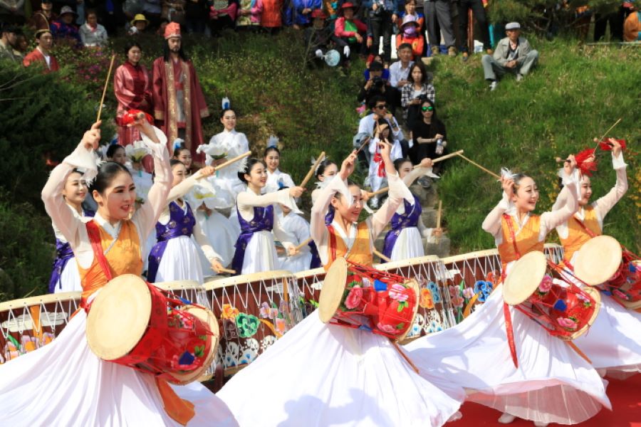 Lễ hội văn hóa Yeongam Wangin mang đậm những nét đẹp văn hóa truyền thống của người dân xứ Hàn