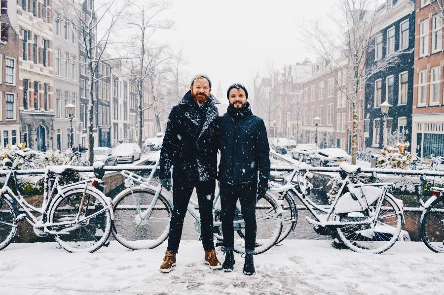 Vào đông, thủ đô Amsterdam của Hà Lan trở nên lung linh và lộng lẫy hơn bao giờ hết