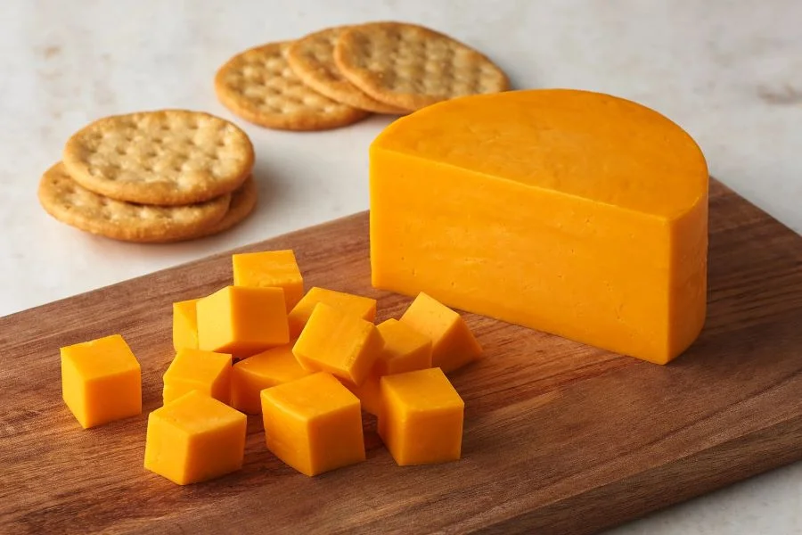Bên cạnh phô mai Mozzarella, Cheddar cũng nằm trong top các loại phô mai nổi tiếng và được yêu thích nhất trên thế giới hiện nay