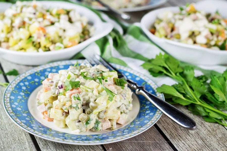 Salad Nga với những nguyên liệu đơn giản nhưng lại làm say lòng bất kỳ ai khi thử qua