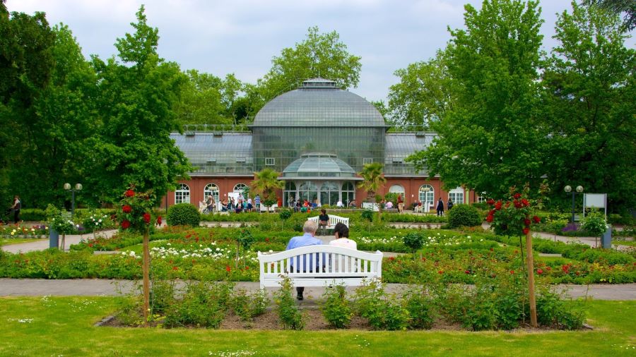 Vườn thực vật Palmengarten - một trong những địa điểm thu hút khách du lịch hàng đầu tại thành phố Frankfurt