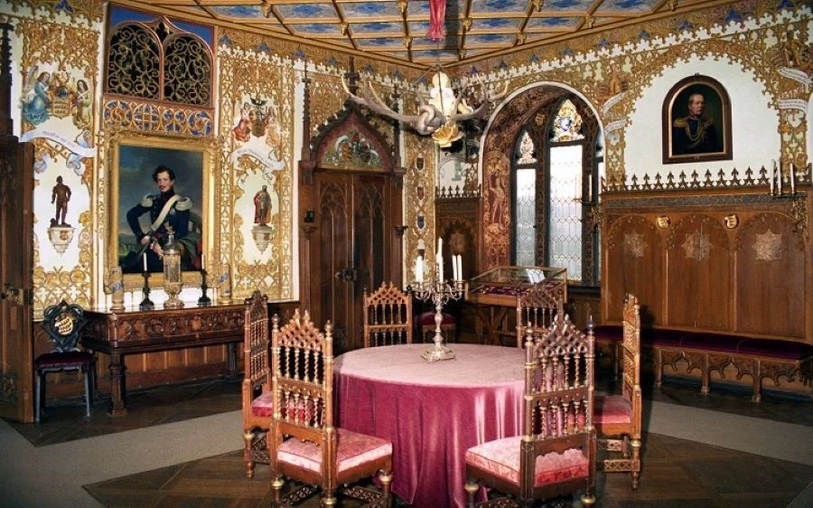 Lichtenstein sở hữu lối kiến trúc pha trộn giữa phong cách Roman và Gothic