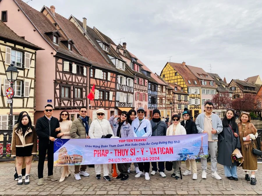 Tour du lịch Châu Âu 2024 Hành Trình Mới: Pháp - Thụy Sĩ - Ý - Vatican 10N9D