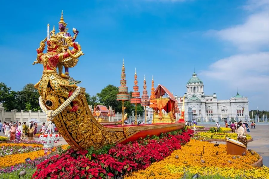 Thái Lan trăm hoa đua nở vào những ngày đầu năm mới